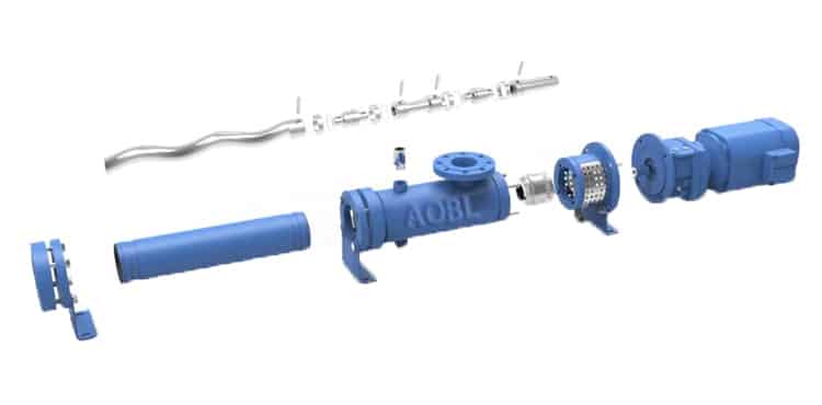 Structural Diagram of Progressive Cavity Pump 2