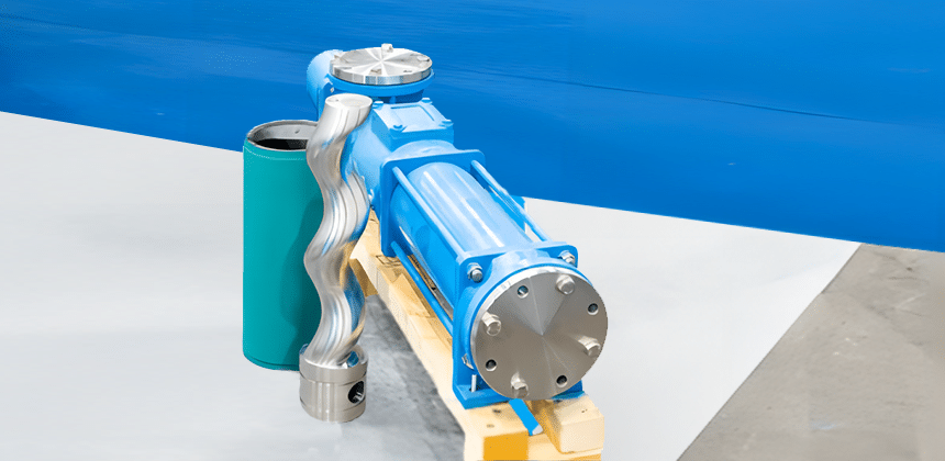 Pumps with pump stators for conveying sludge or other highly viscous or shear-sensitive fluids in industry