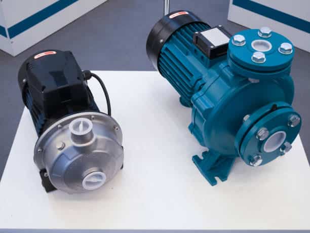 What are the energy losses in pumps and motors