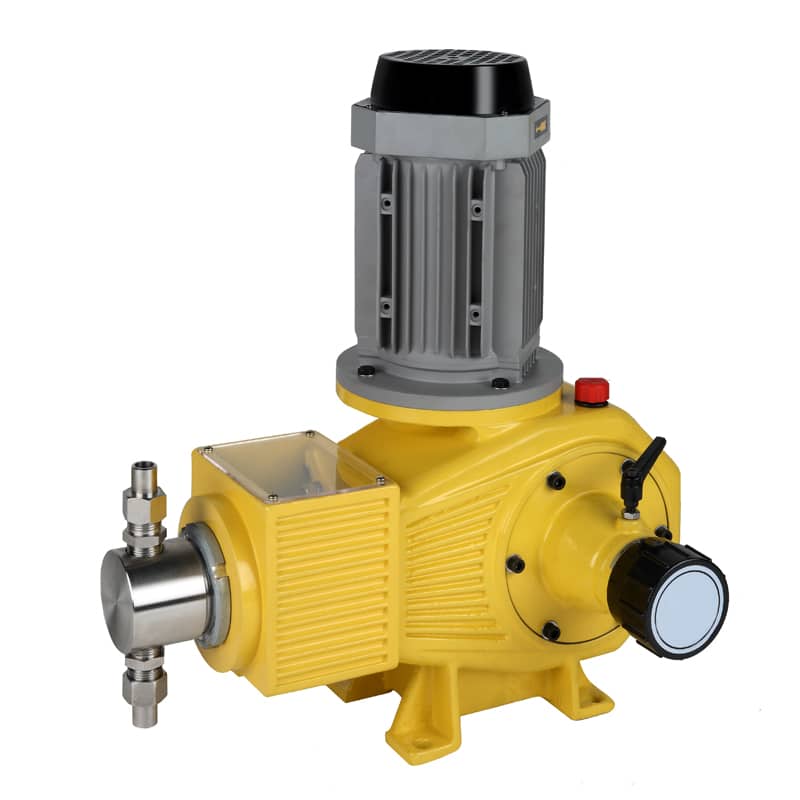 Hydraulic metering pumps piston pumps