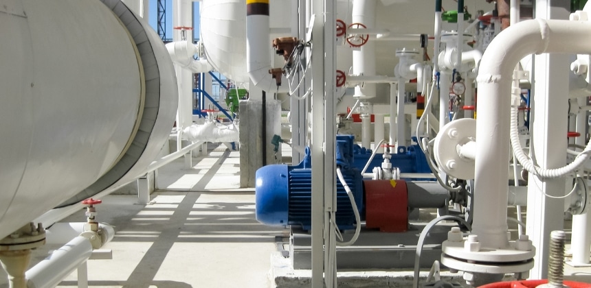 Industrial pumps for handling liquids in various factories
