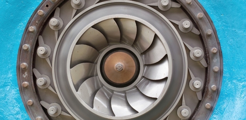 Use of closed impellers for centrifugal pumps in applications