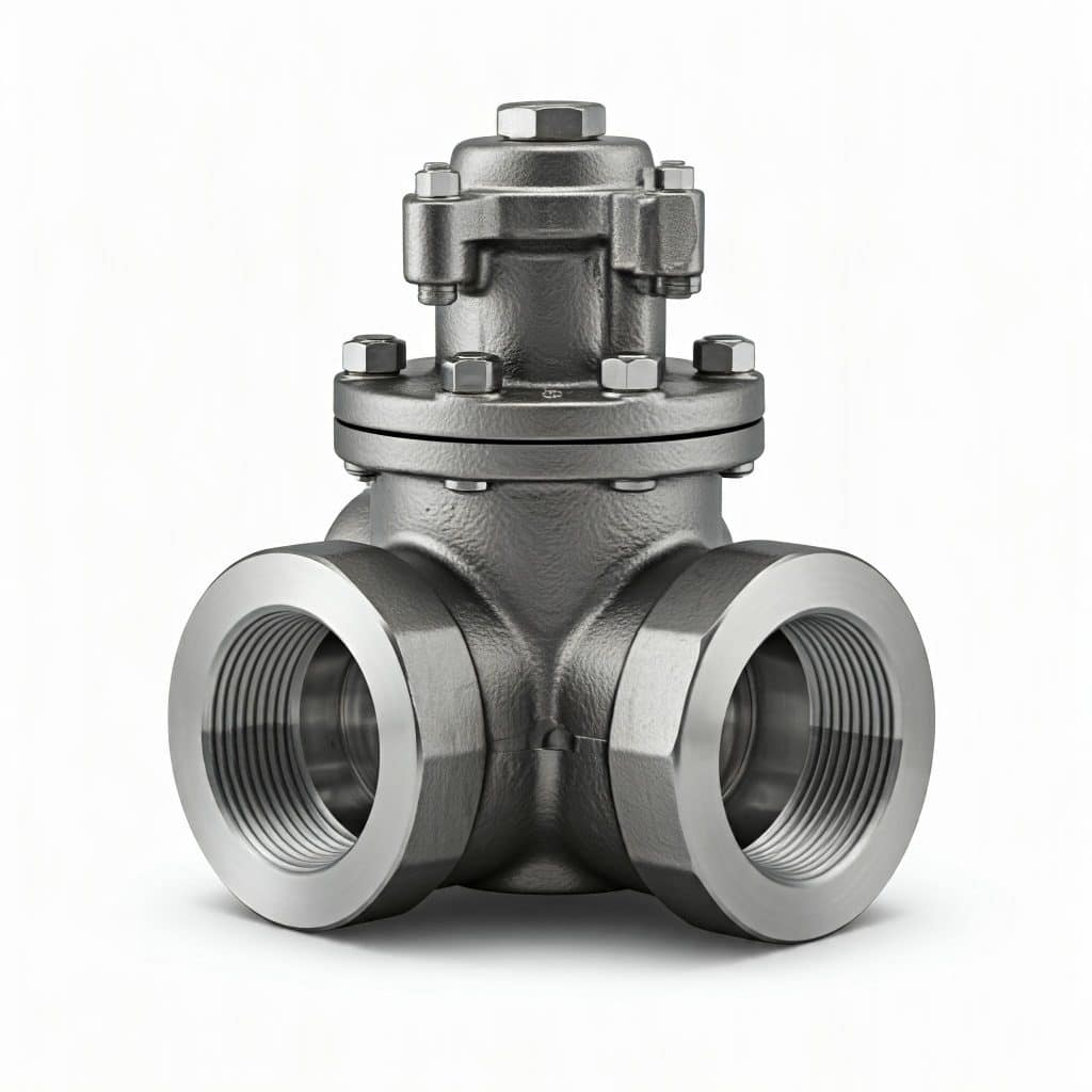 Double isolation structure valve